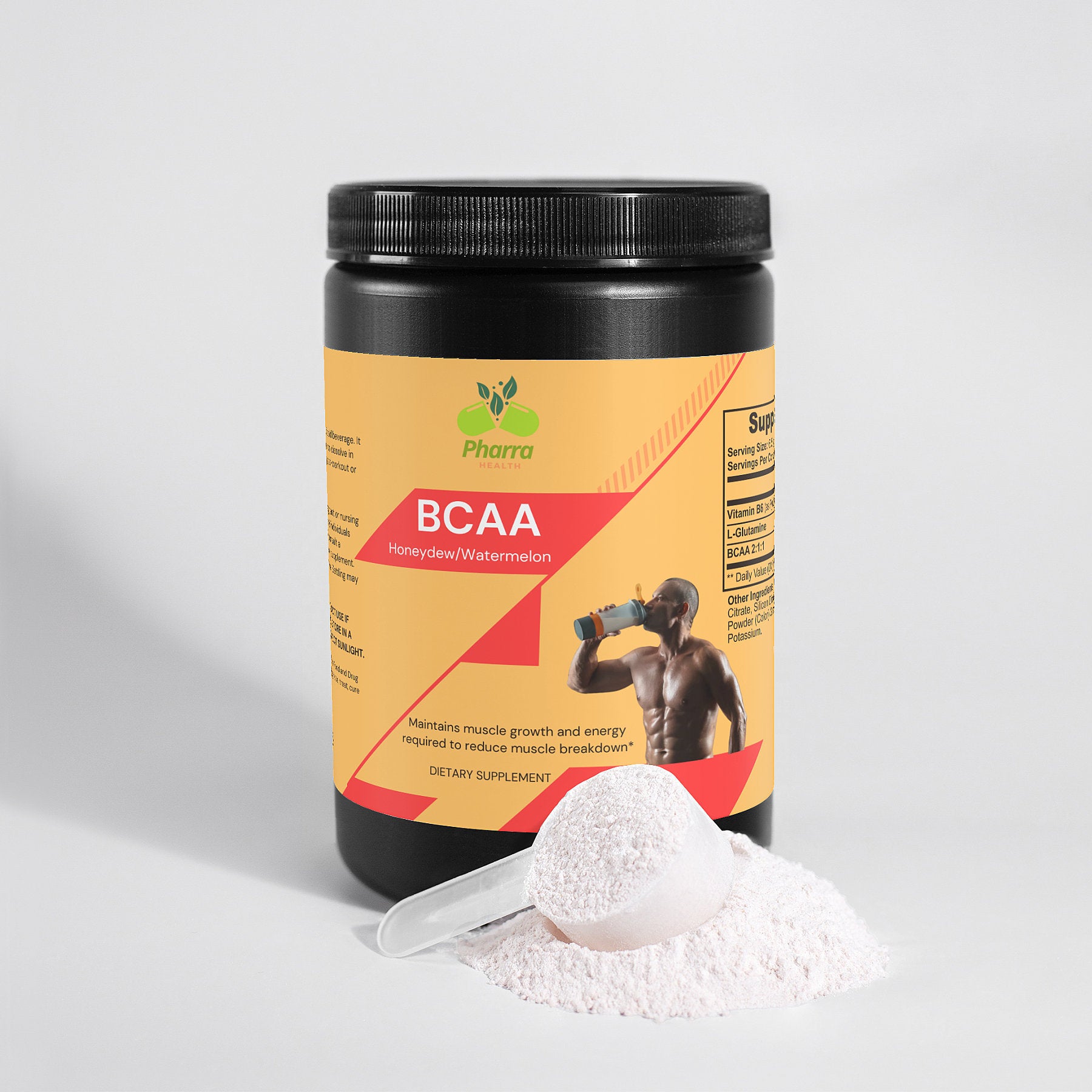 BCAA Post Workout Powder (Honeydew/Watermelon)